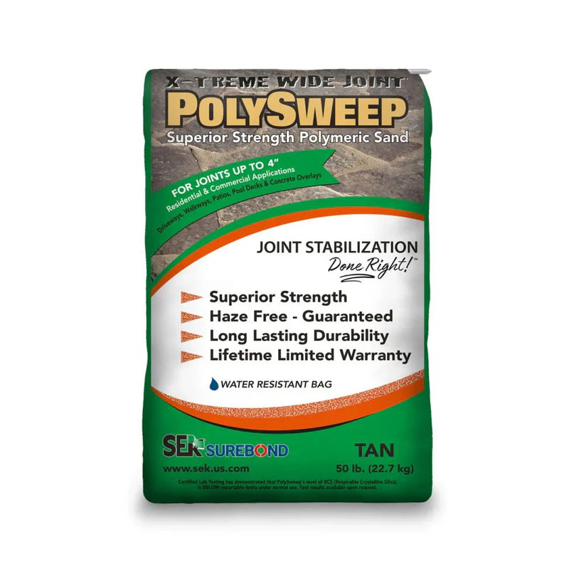 Tan PolySweep X-treme Wide Joint
